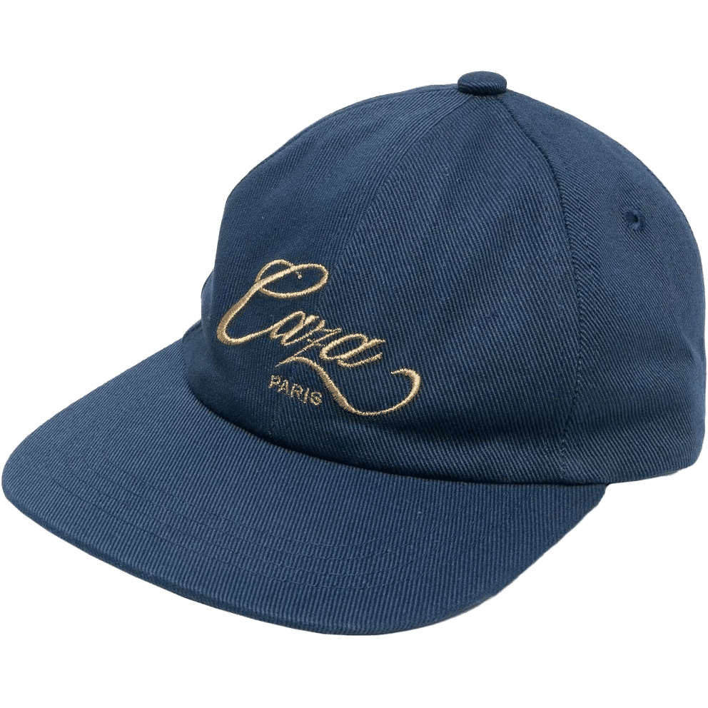 Casablanca logo-embroidered cap