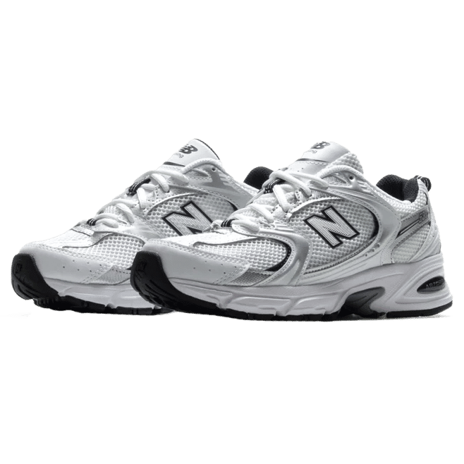 New Balance 530 White Silver Navy