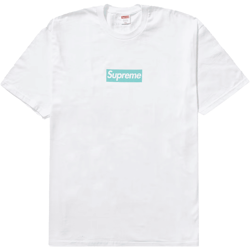 Supreme x Tiffany & Co. Box Logo Tee White