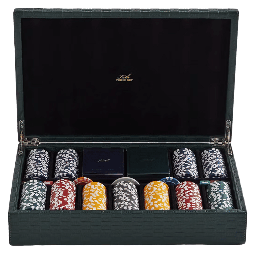 Kith Kithmas Monogram Saffiano Leather Poker Set Stadium