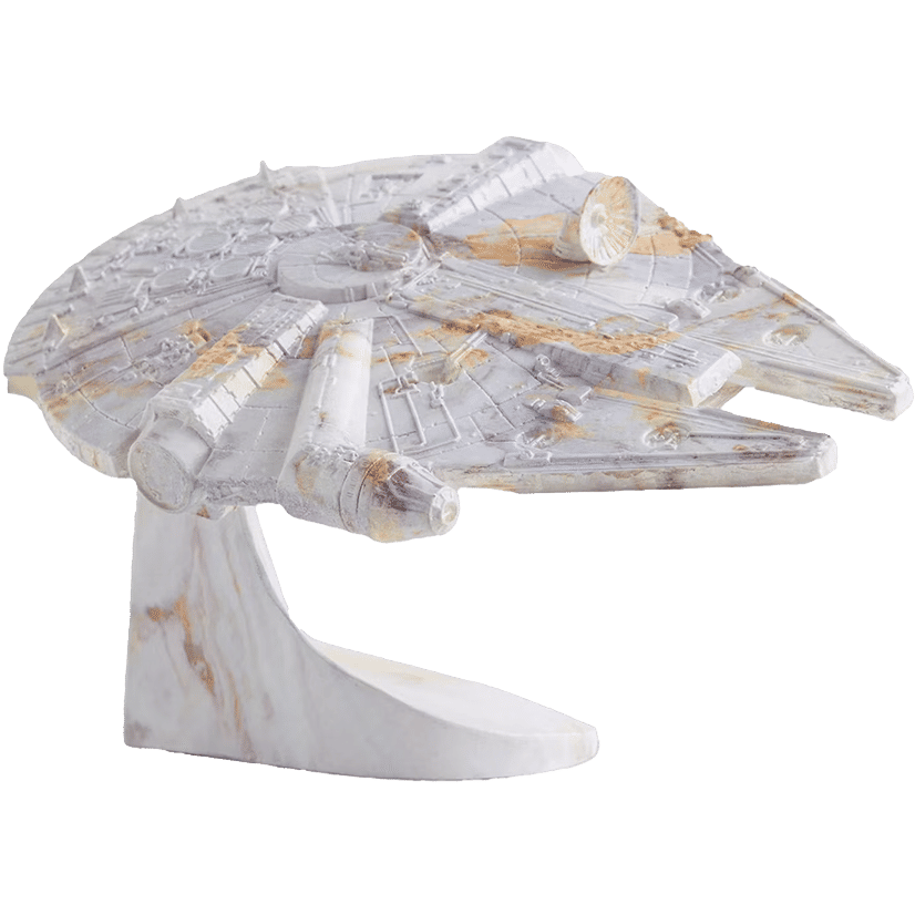 Kith x STAR WARS Falcon Ship Paperweight White PH