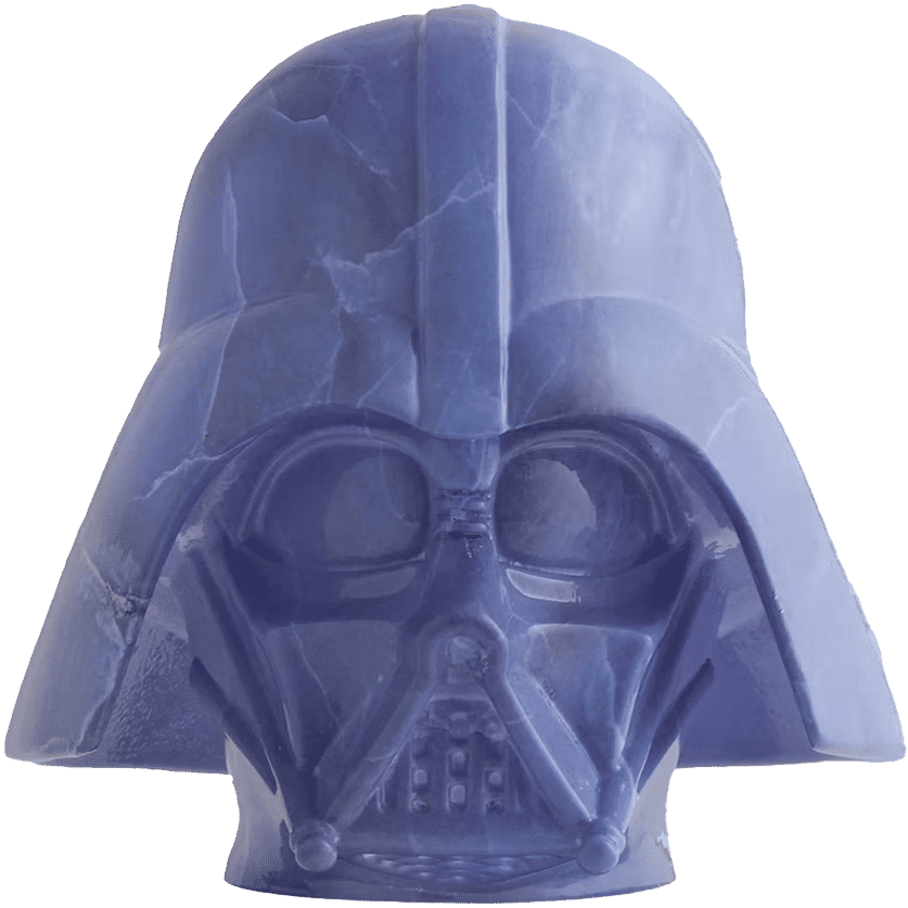 Kith x STAR WARS Darth Vader Helmet Paperweight Purple PH