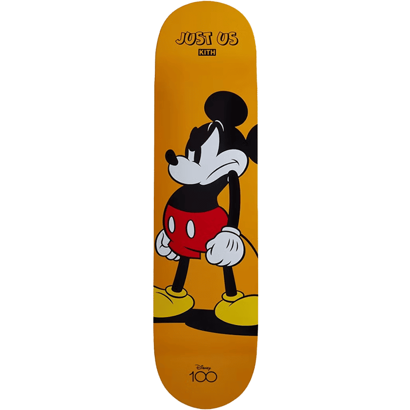 Kith x Disney Mickey & Friends Mad Mickey Skate Deck Beam