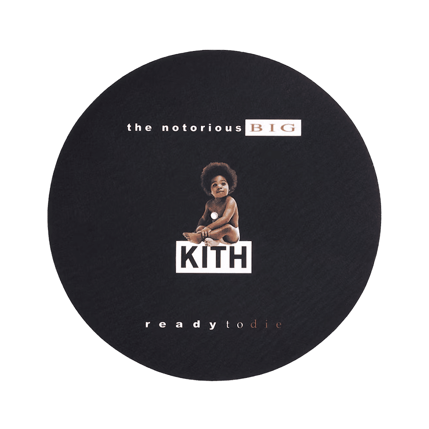 Kith x The Notorious B.I.G Ready to Die Slipmat Black