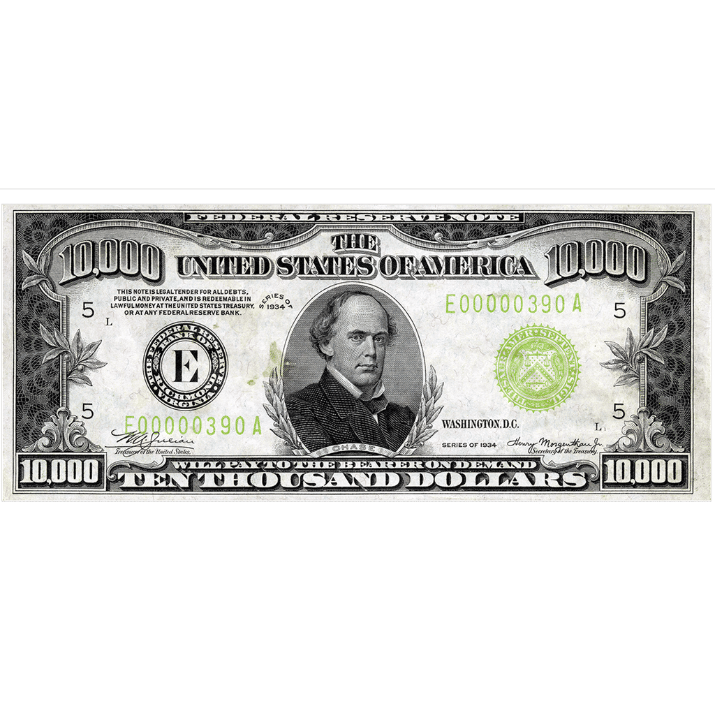 Ten Thousand Dollar Bill