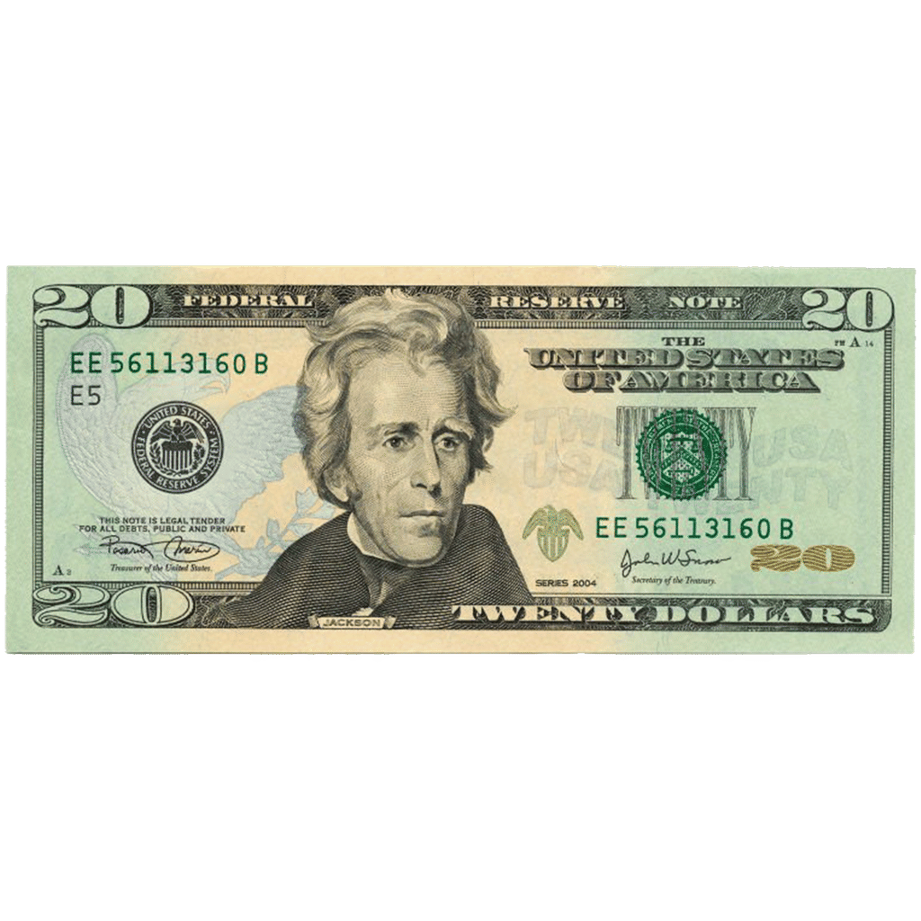Twenty Dollar Bill