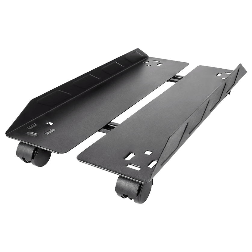 IKEA UPPSPEL Cpu stand with casters, dark gray