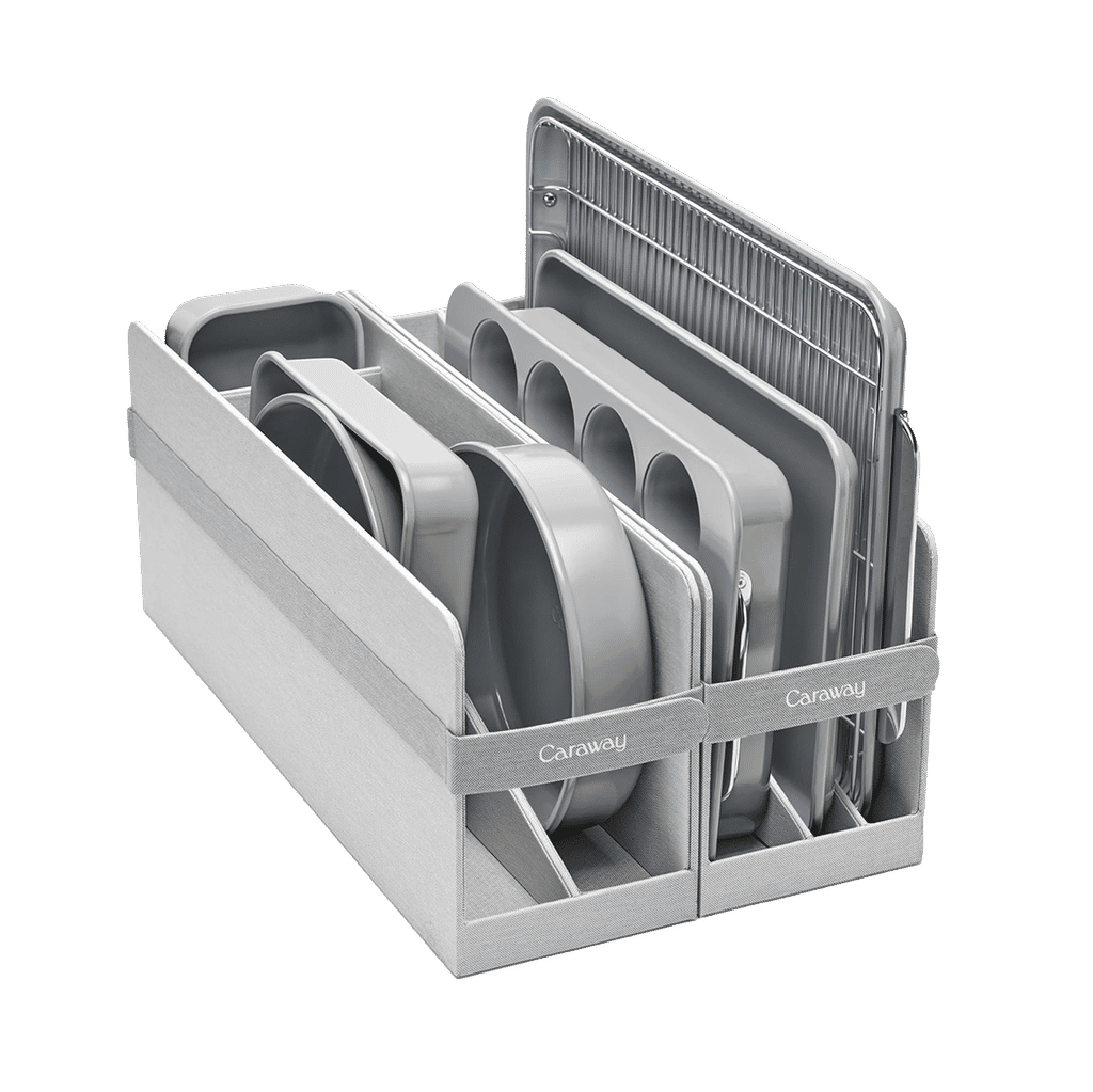 Caraway Nonstick Ceramic Bakeware Set (11 Pieces) Gray