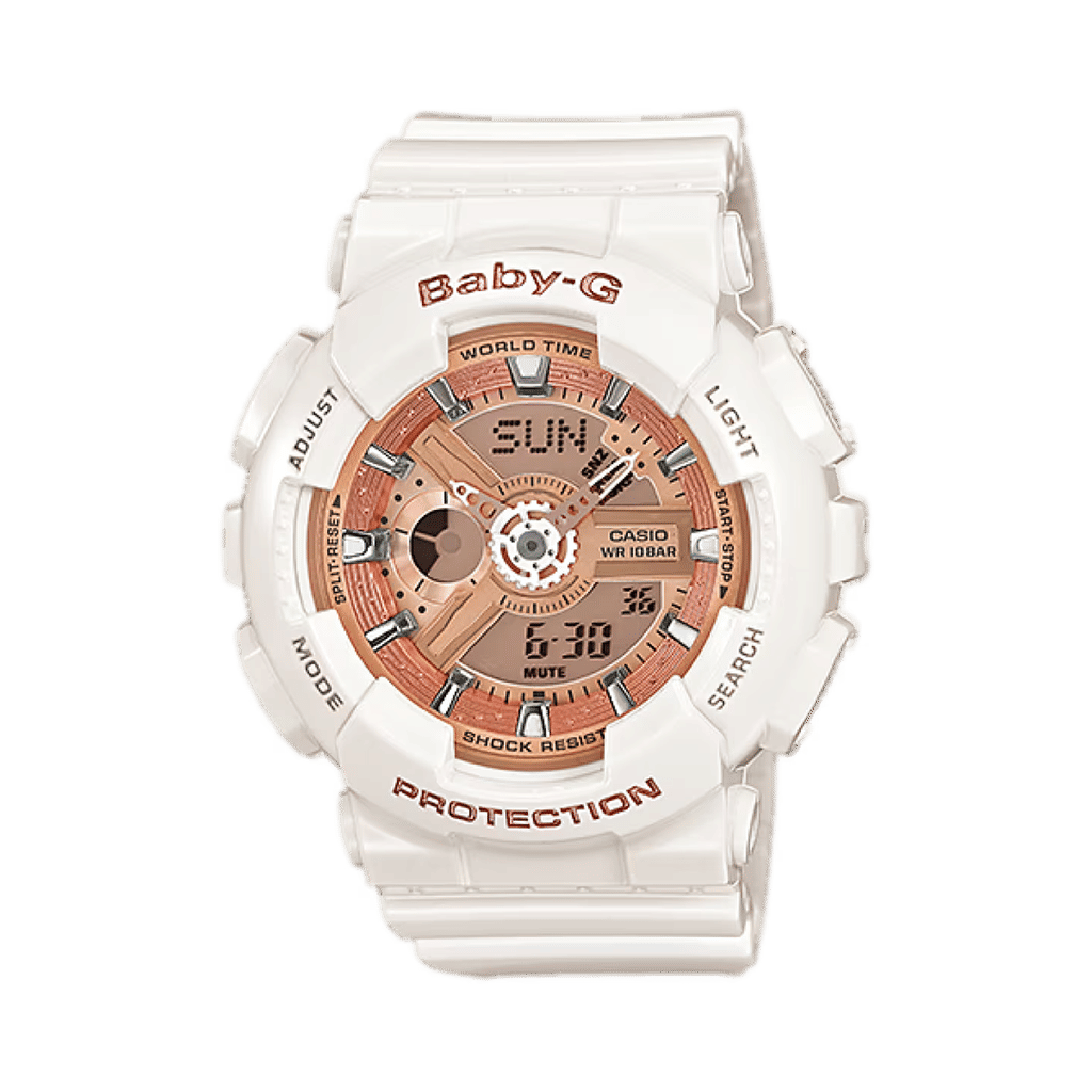 Baby-G Rose Gold Digital Watch