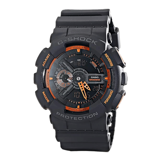 G-Shock Quartz Gray/Orange