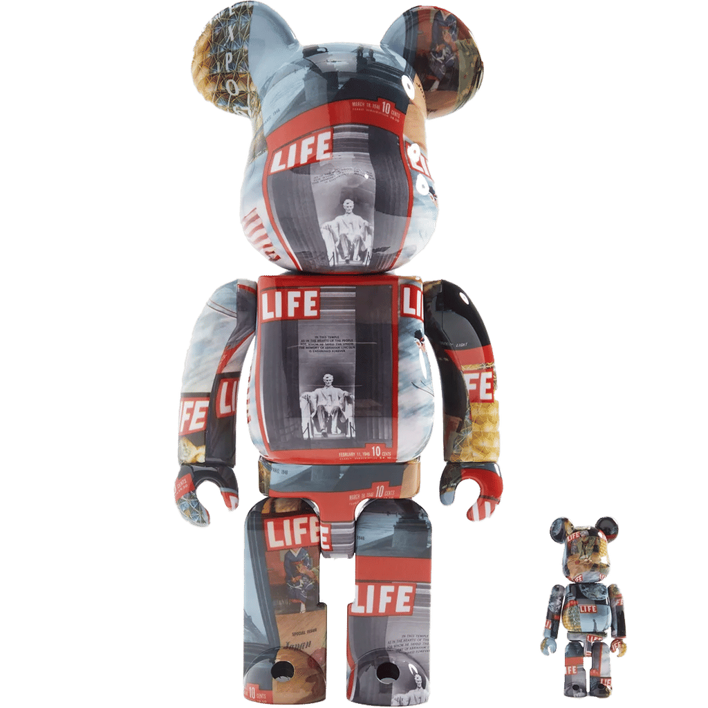 Medicom Toy Be@Rbrick Life Magazine 100% & 400%