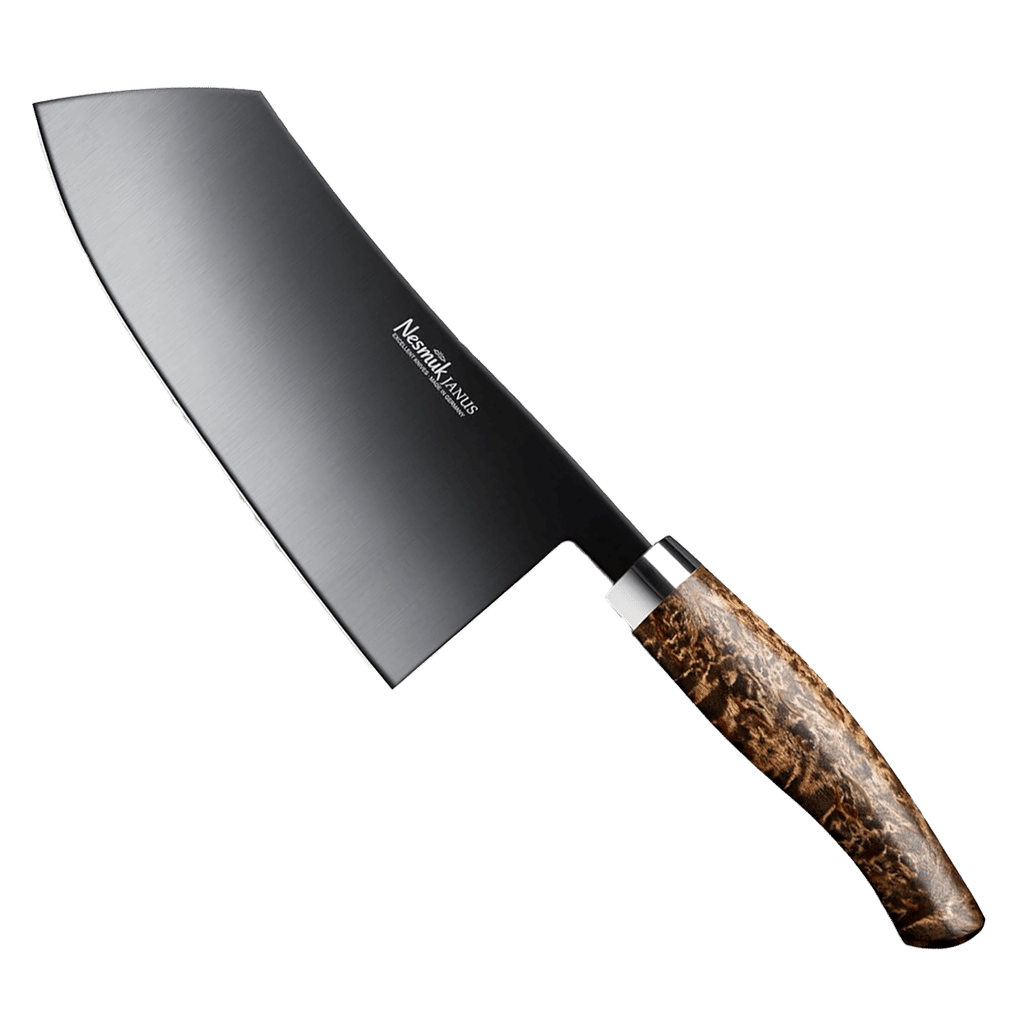 Nesmuk JANUS Chinese Chef´s Knife 180 (Karelian birch burl)