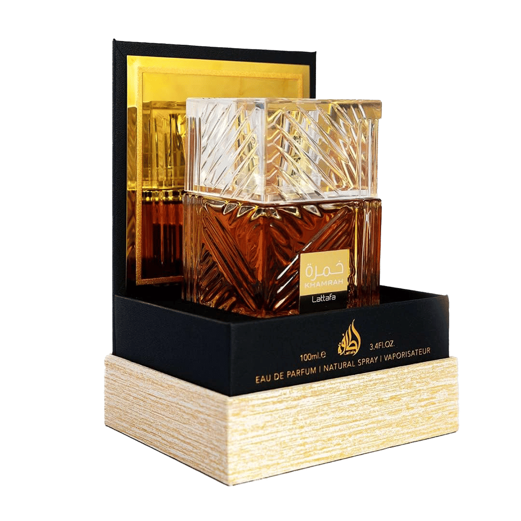 Lattafa Perfumes Khamrah for Unisex Eau de Parfum Spray, 3.4 Ounce