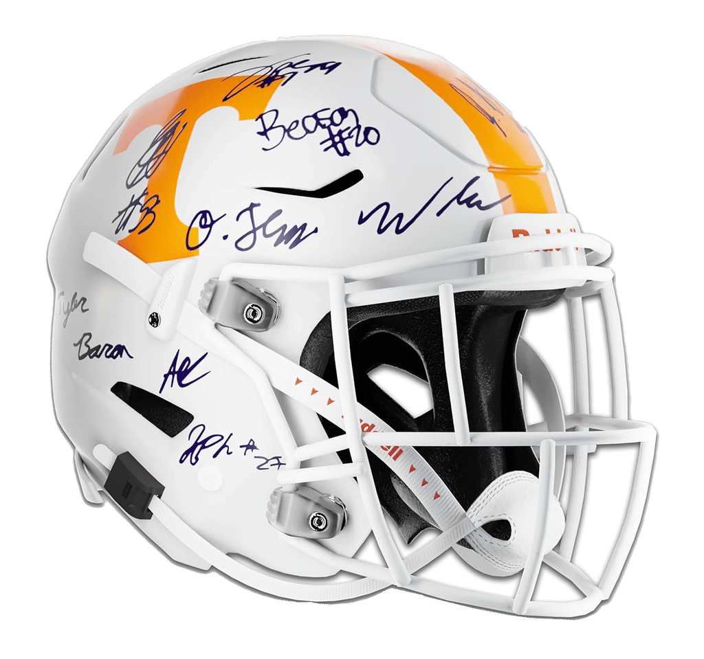 Tennessee Volunteers Team Signed Authentic Riddell Speedflex Helmet 2023