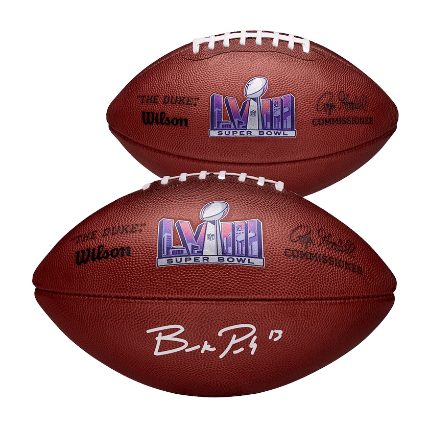 Brock Purdy San Francisco 49ers Autographed Fanatics Authentic Super Bowl LVIII Duke Football