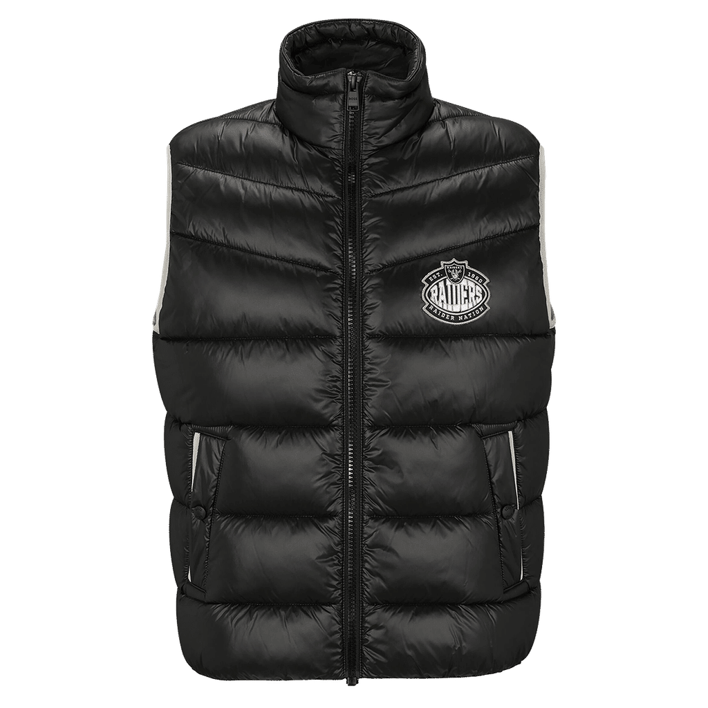 BOSS X NFL Raiders padded gilet