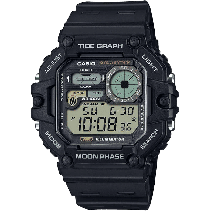 Casio Digital Quartz Black