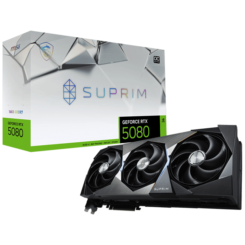 MSI GeForce RTX 5080 Suprim X OC (16GB)