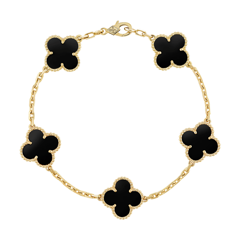 Van Cleef & Arpels Vintage Alhambra bracelet, 5 motifs