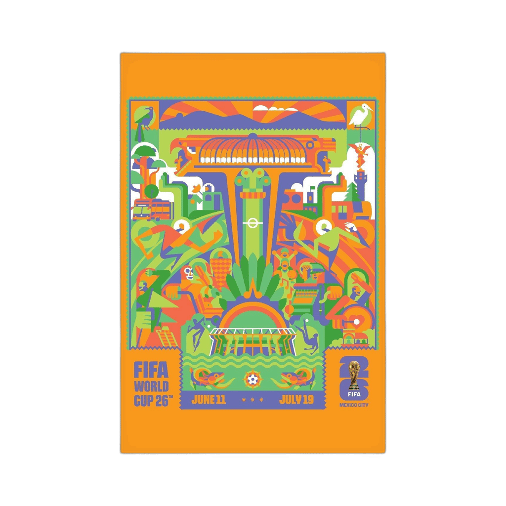 FIFA World Cup 2026™ Mexico City Host City Poster