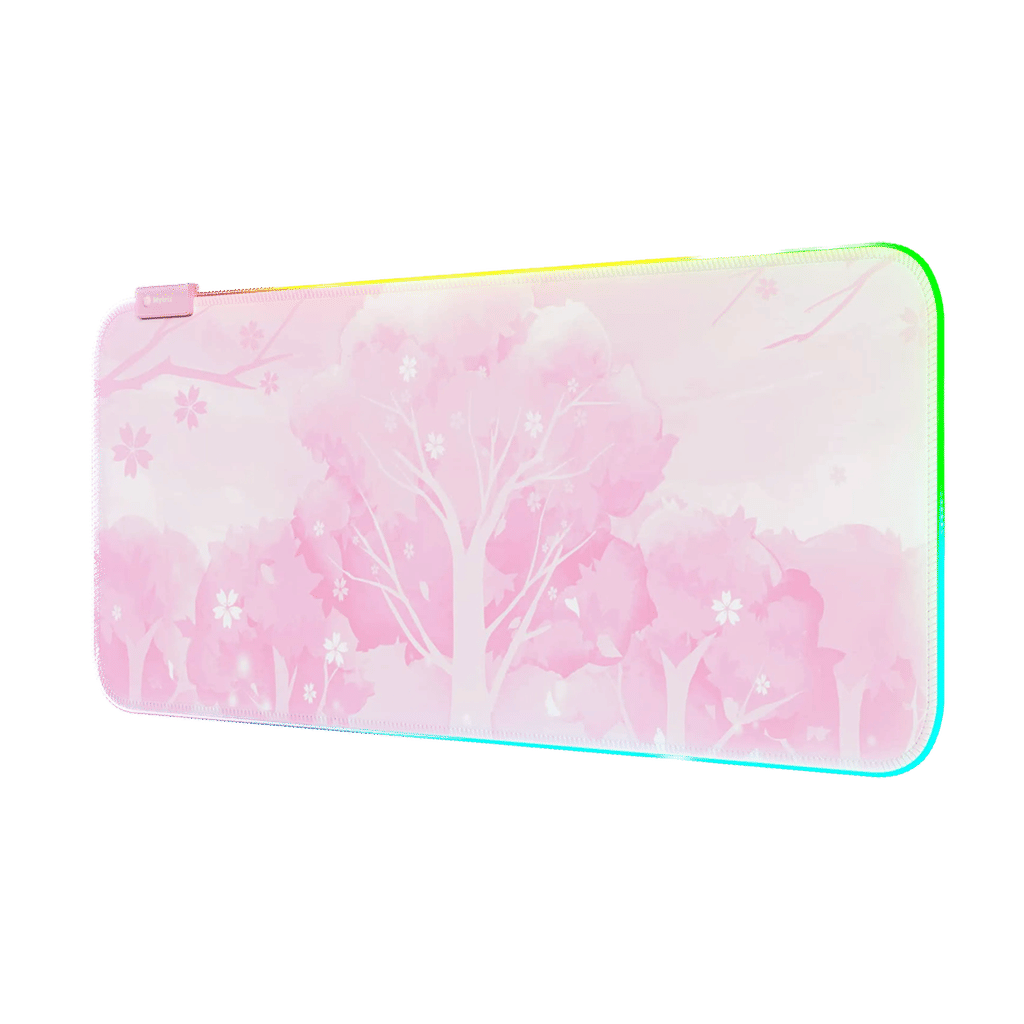 Pink RGB LED Gaming Mouse Pad