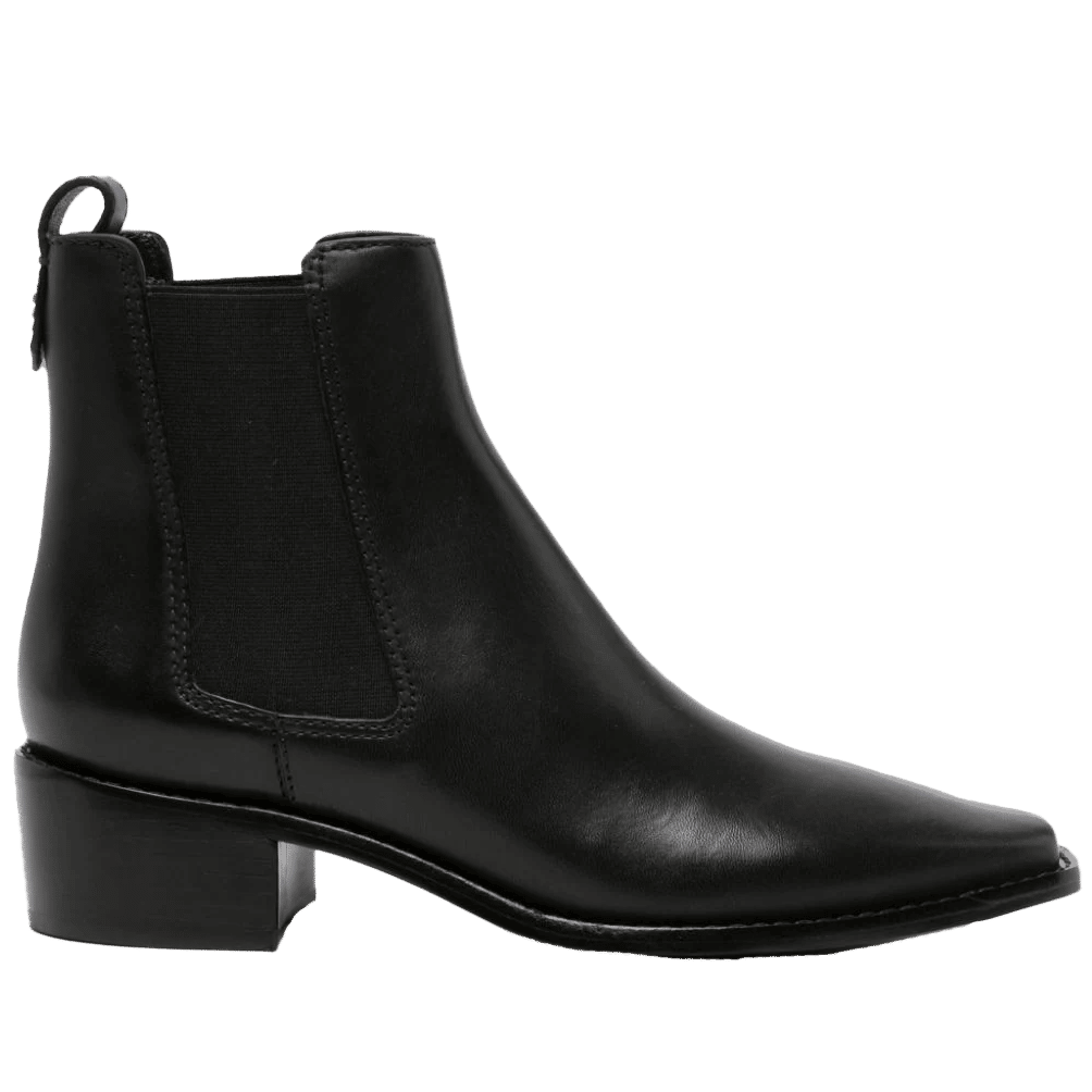 Tory Burch 40mm pull-on leather ankle boots