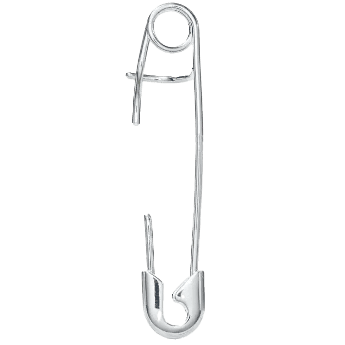 Tory Burch safety pin earrings