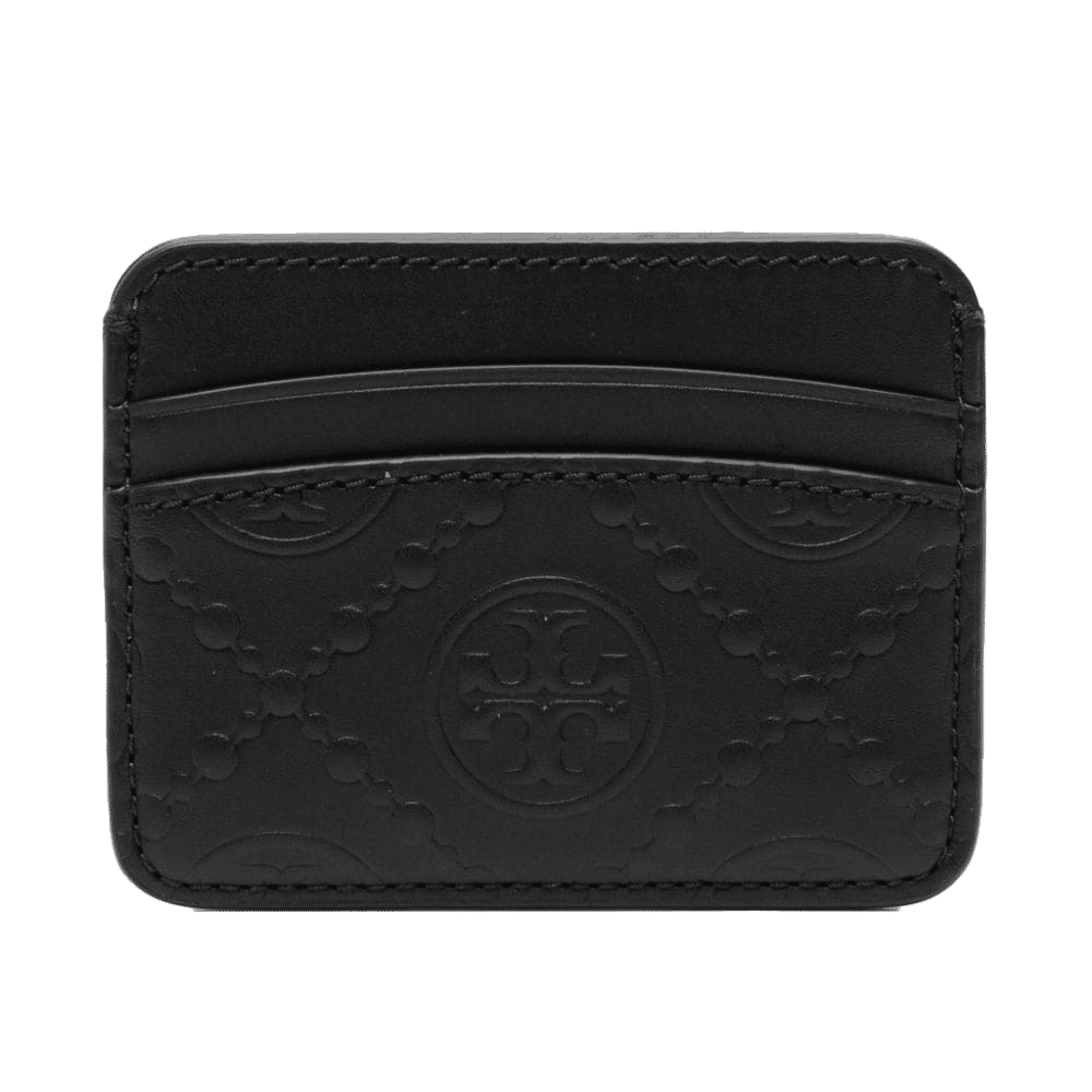Tory Burch T monogram-pattern leather wallet