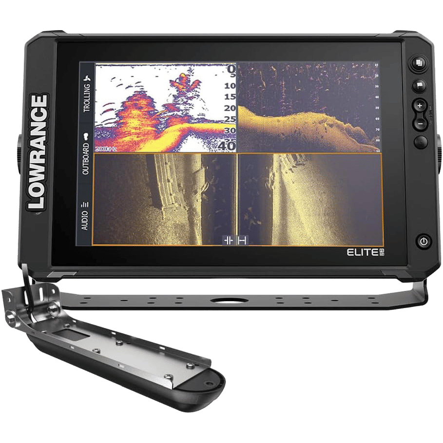 Lowrance Elite FS Fishfinder/Chartplotter 12" with Active Imaging 3-in-1 