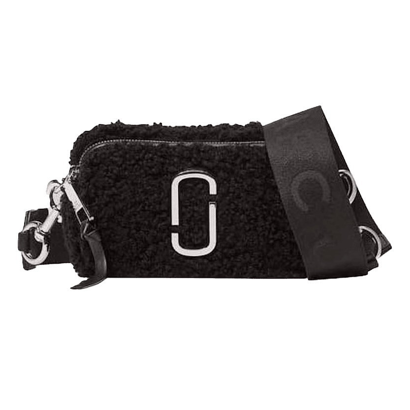 Marc Jacobs The Snapshot Teddy Camera Bag Black