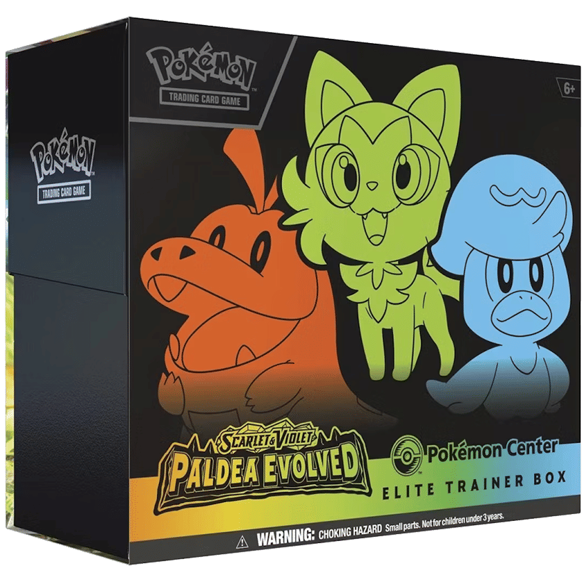 Pokémon TCG Scarlet & Violet Paldea Evolved Pokémon Center Elite Trainer Box