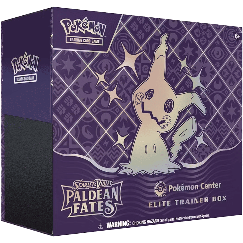 2024 Pokémon Scarlet & Violet Paldean Fates Pokemon Center Elite Trainer Box