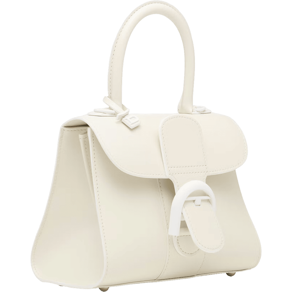 Delvaux Brillant Mini (Box Calf, Ivory)