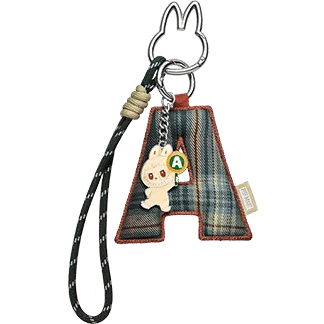 Pop Mart Labubu The Monsters Pin for Love Series "A" Letter Pendant