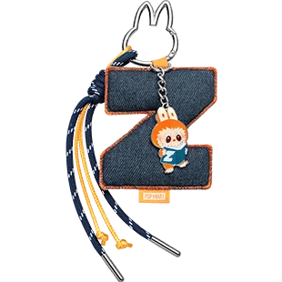 Pop Mart Labubu The Monsters Pin for Love Series "Z" Letter Pendant