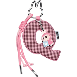 Pop Mart Labubu The Monsters Pin for Love Series "Q" Letter Pendant