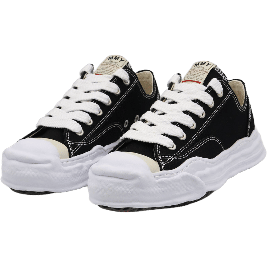 Maison Mihara Yasuhiro Hank OG Sole Canvas Low Black