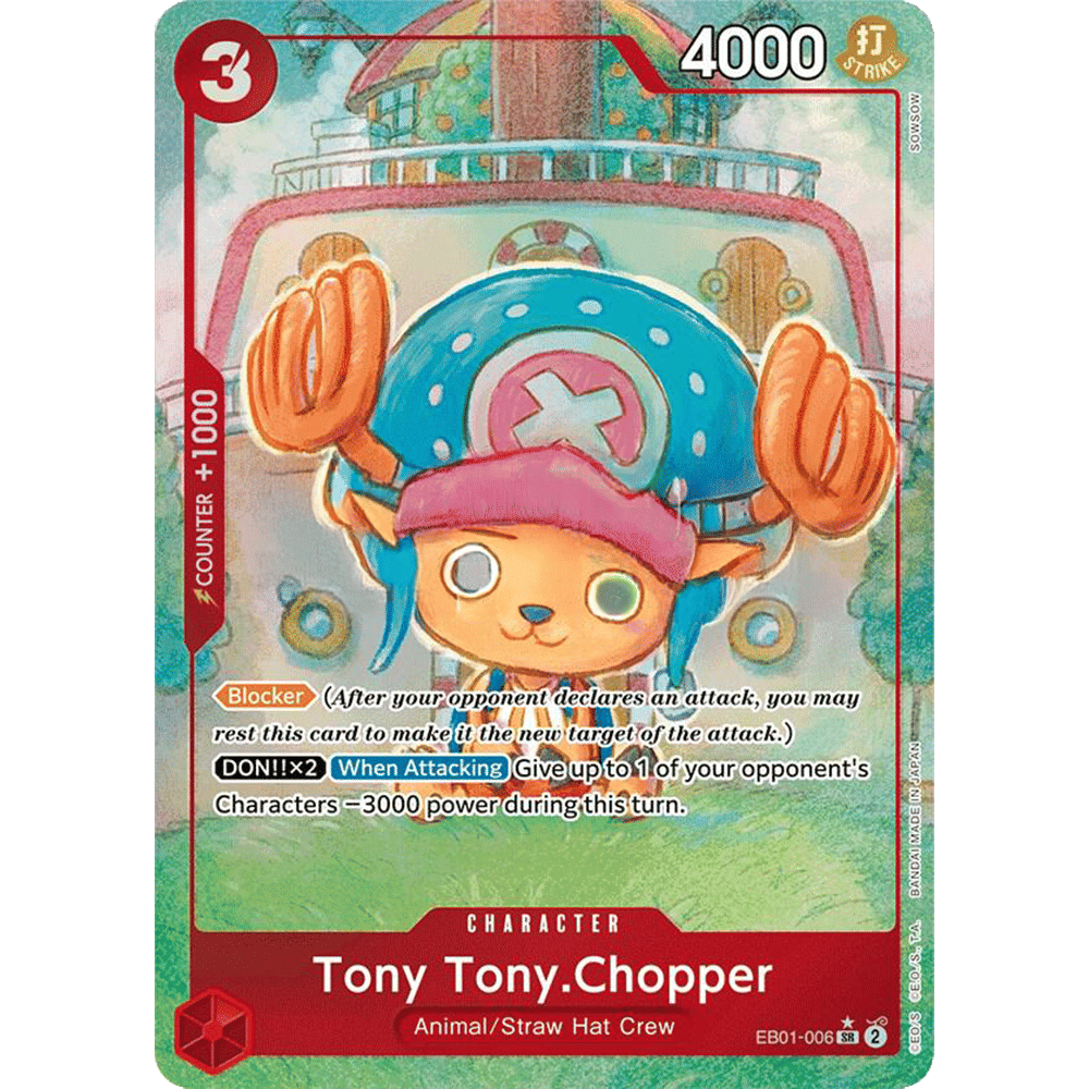 Tony Tony.Chopper (Alternate Art) - Extra Booster: Memorial Collection (EB-01)