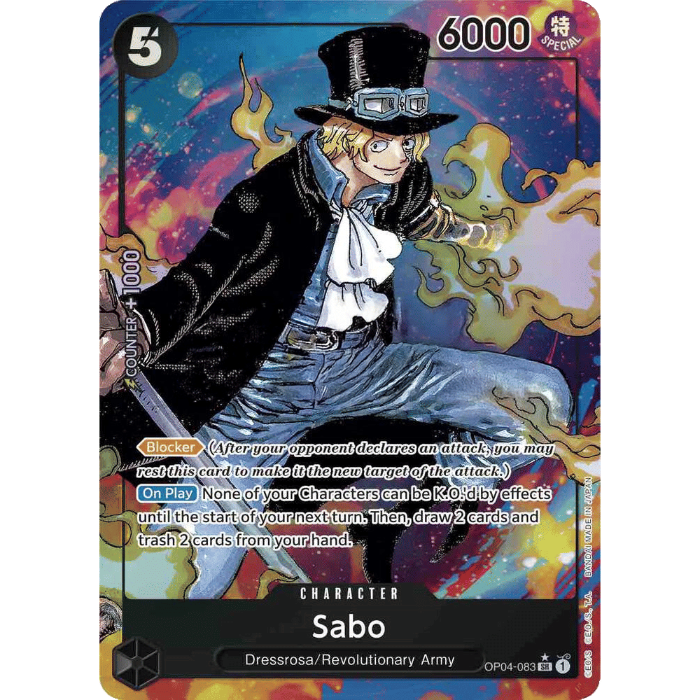 Sabo (Alternate Art) - Kingdoms of Intrigue (OP04)
