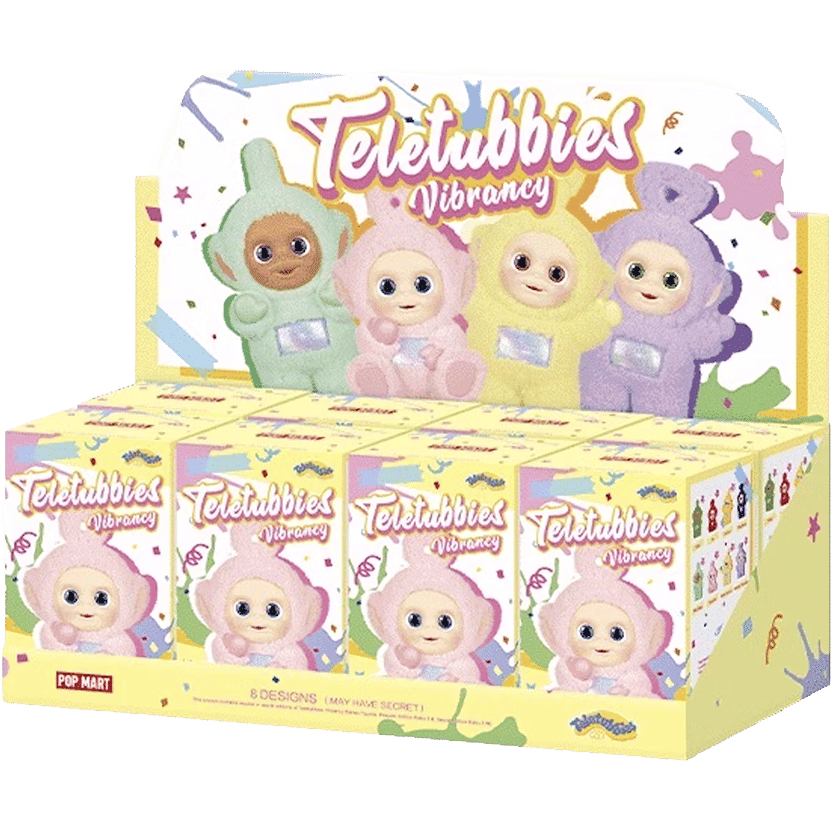 Pop Mart Teletubbies Vibrancy Series Figures Sealed Case (8 Blind Box)