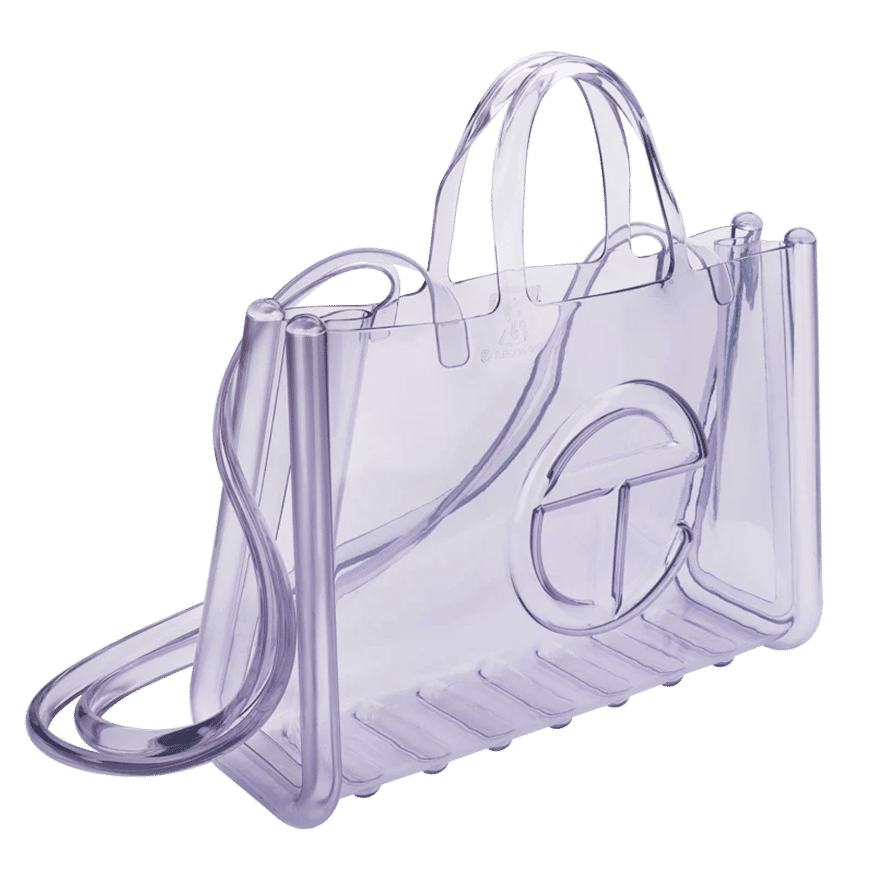 Telfar x Melissa Large Jelly Shopper Clear