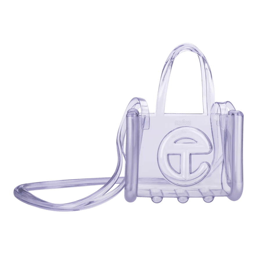 Telfar x Melissa Small Jelly Shopper Clear