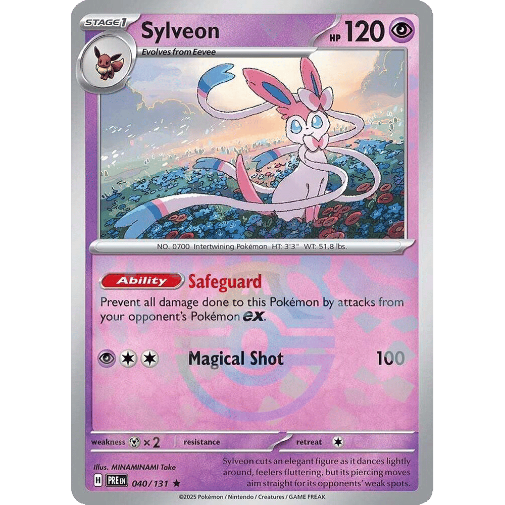 Sylveon (Master Ball Pattern) - SV: Prismatic Evolutions (PRE)