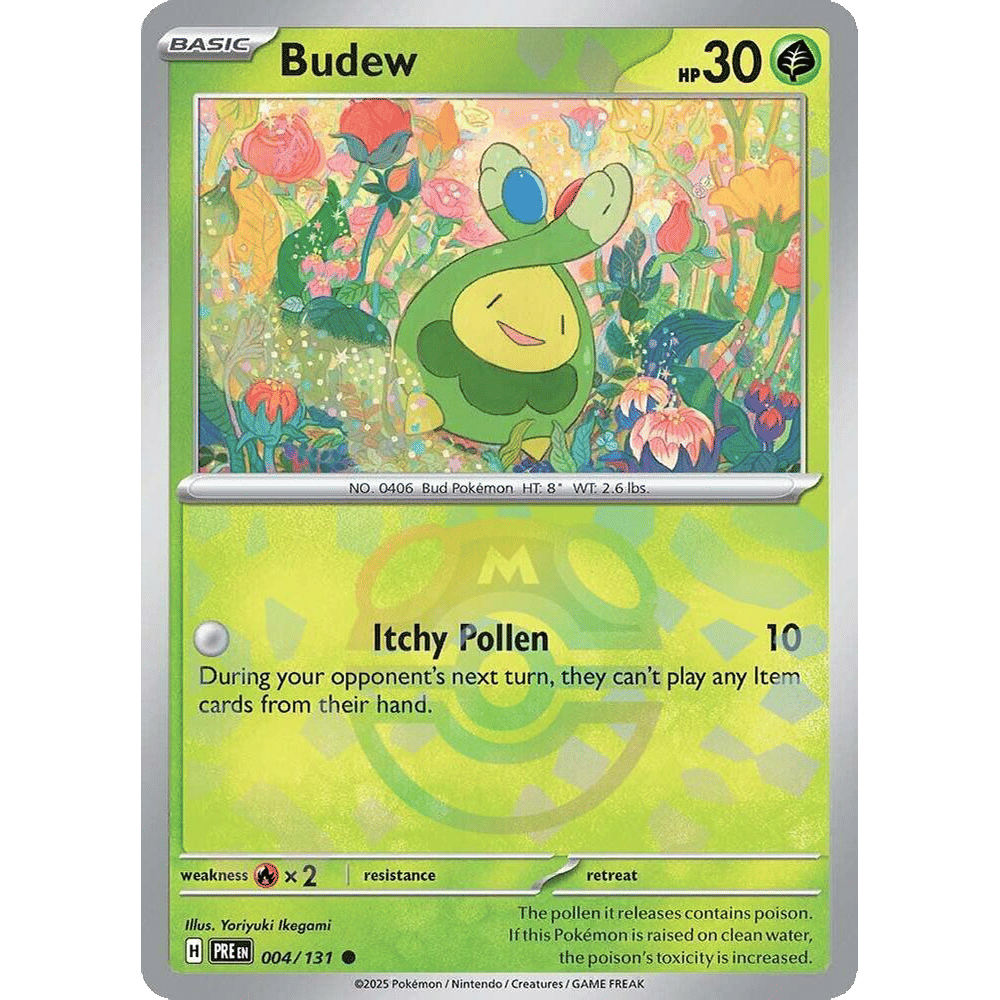 Budew (Master Ball Pattern) - SV: Prismatic Evolutions (PRE)