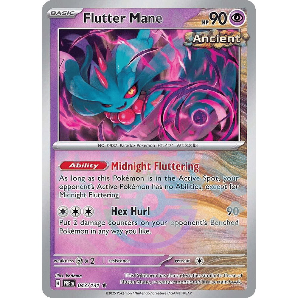 Flutter Mane (Master Ball Pattern) - SV: Prismatic Evolutions (PRE)