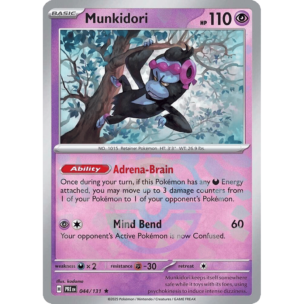 Munkidori (Master Ball Pattern) - SV: Prismatic Evolutions (PRE)