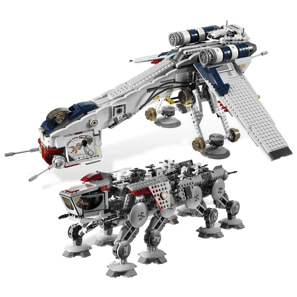 LEGO Star Wars Republic Dropship with AT-OT Walker Set 10195