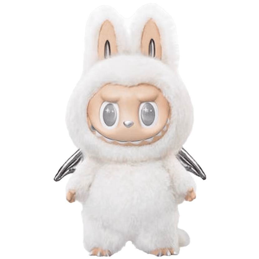 Pop Mart The Monsters Labubu Zimomo Angel in Clouds (No Tote) Figure