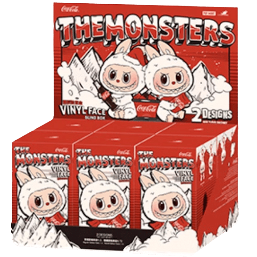 Pop Mart Labubu The Monsters Coca Cola Series Vinyl Face Sealed Case (6 Blind Box)