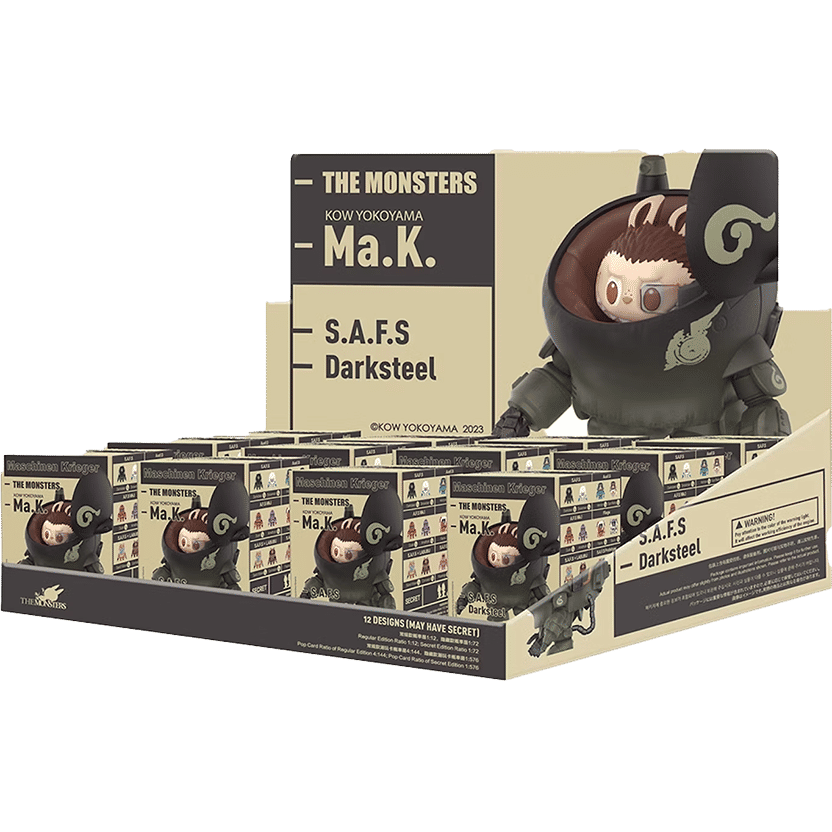 Pop Mart Labubu The Monsters x Kow Yokoyama MA.K.Series Sealed Case (12 Blind Box)